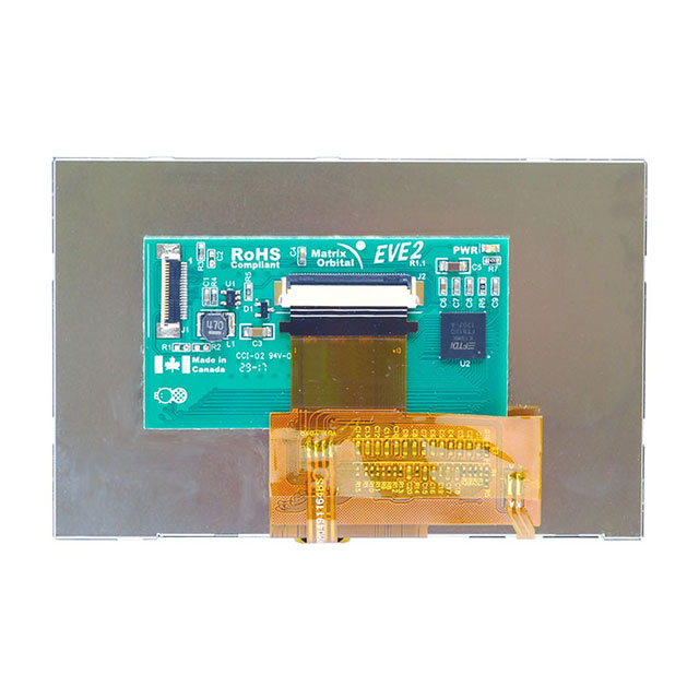 EVE2-43A-BLM-TPR Matrix Orbital  Modules d'affichage - LCD OLED Graphic